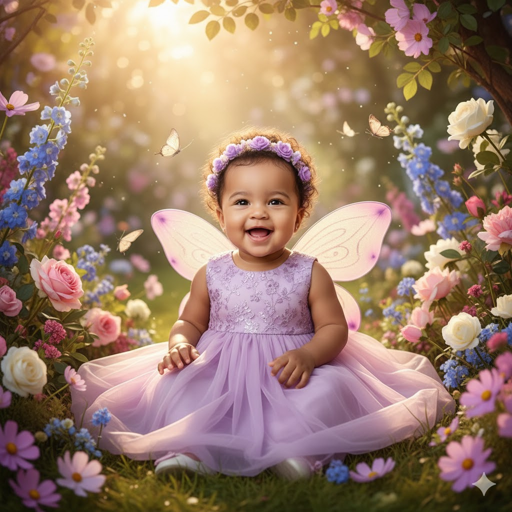 Floral Garden Fairy Theme